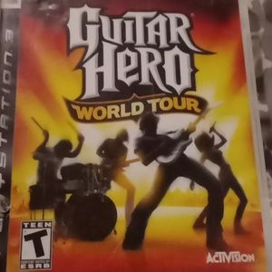 PS3 Guitar Hero World Tour